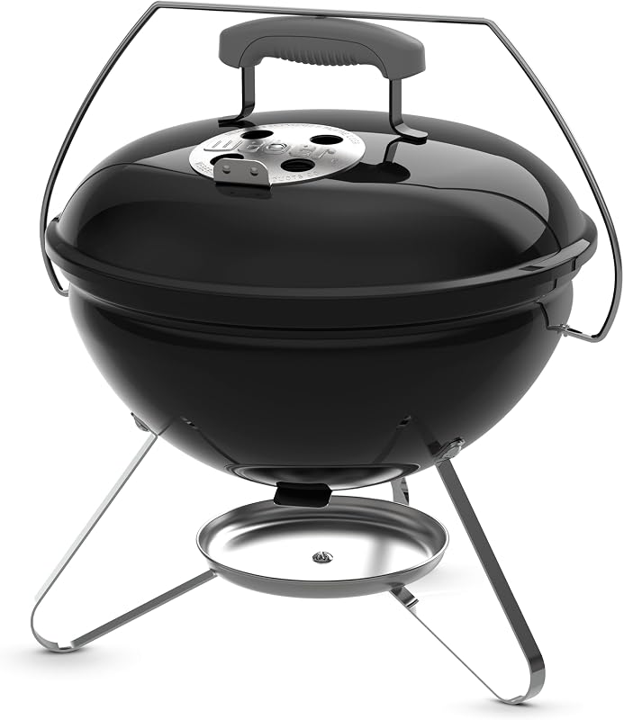 Weber Smokey Joe 14-inch portable charcoal grill in black