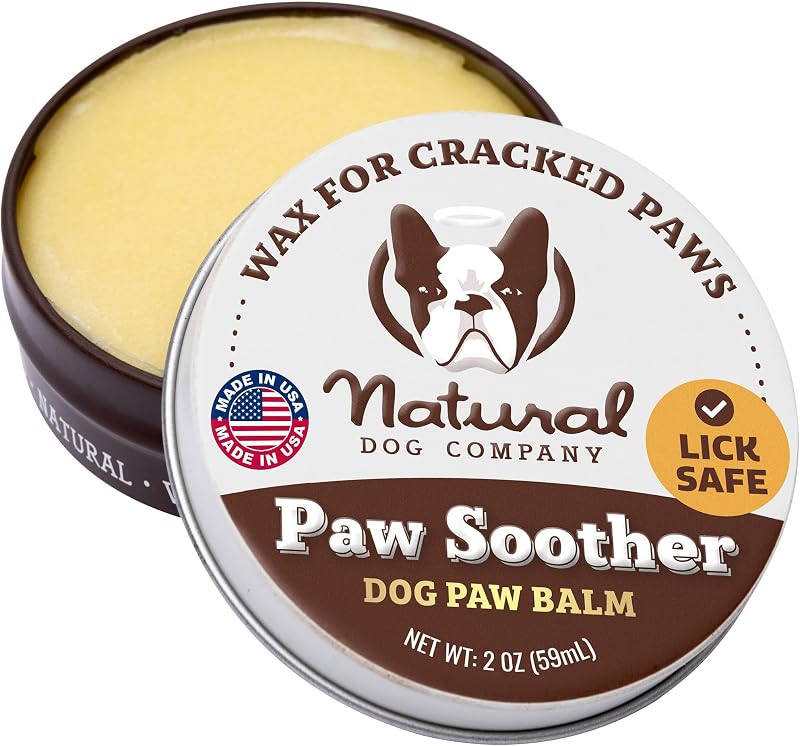 Natural Dog Company Paw Soother dog paw balm tin
