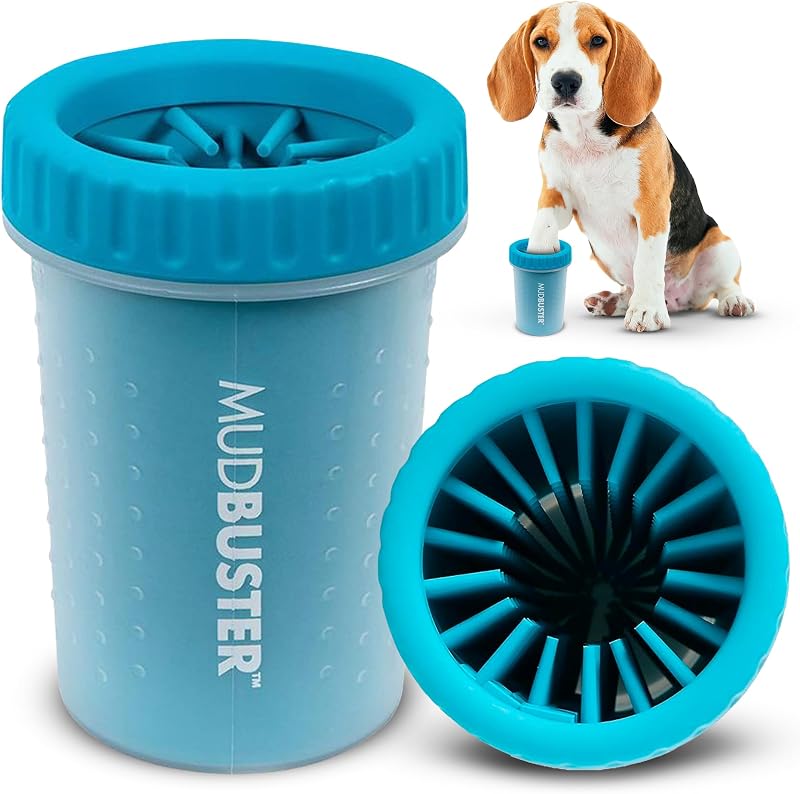 Dexas MudBuster Pfotenreiniger für Hunde in Blau