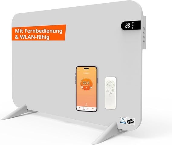 Könighaus Smart Dual-Infrarotheizung V2 450 W