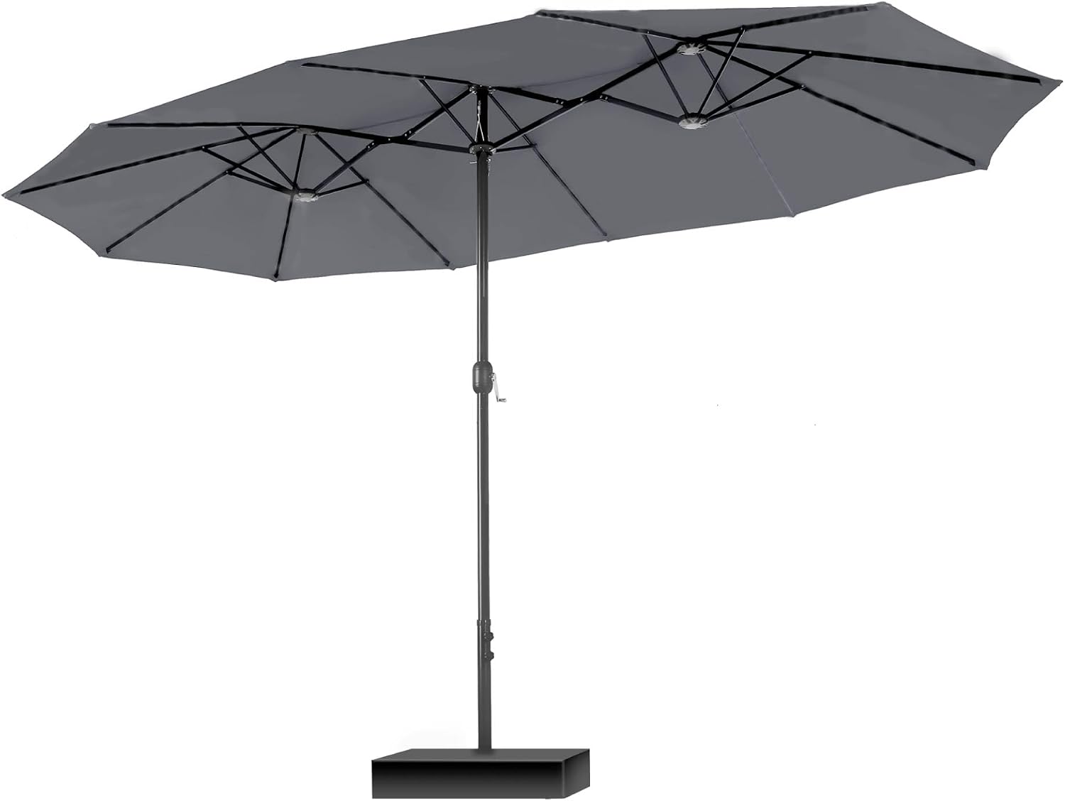 PHI VILLA Sonnenschirm Rechteckig 270×450cm